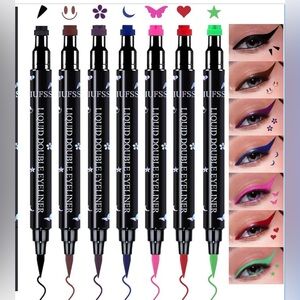 QIUFSSE DOUBLE ENDED Face stamp & Eyeliner